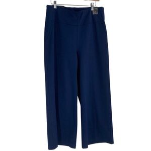 Dear Scarlett Navy Cropped Wide Legged Pants
